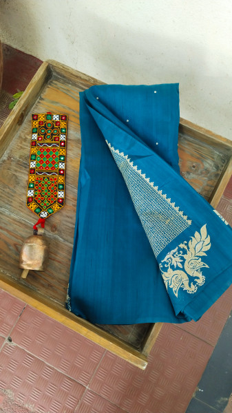 Matka Cotton and Silk Sarees with Embroidery