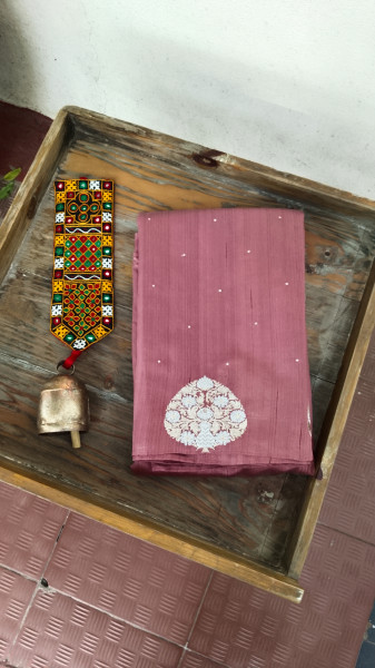 Matka Cotton and Silk Sarees with Embroidery