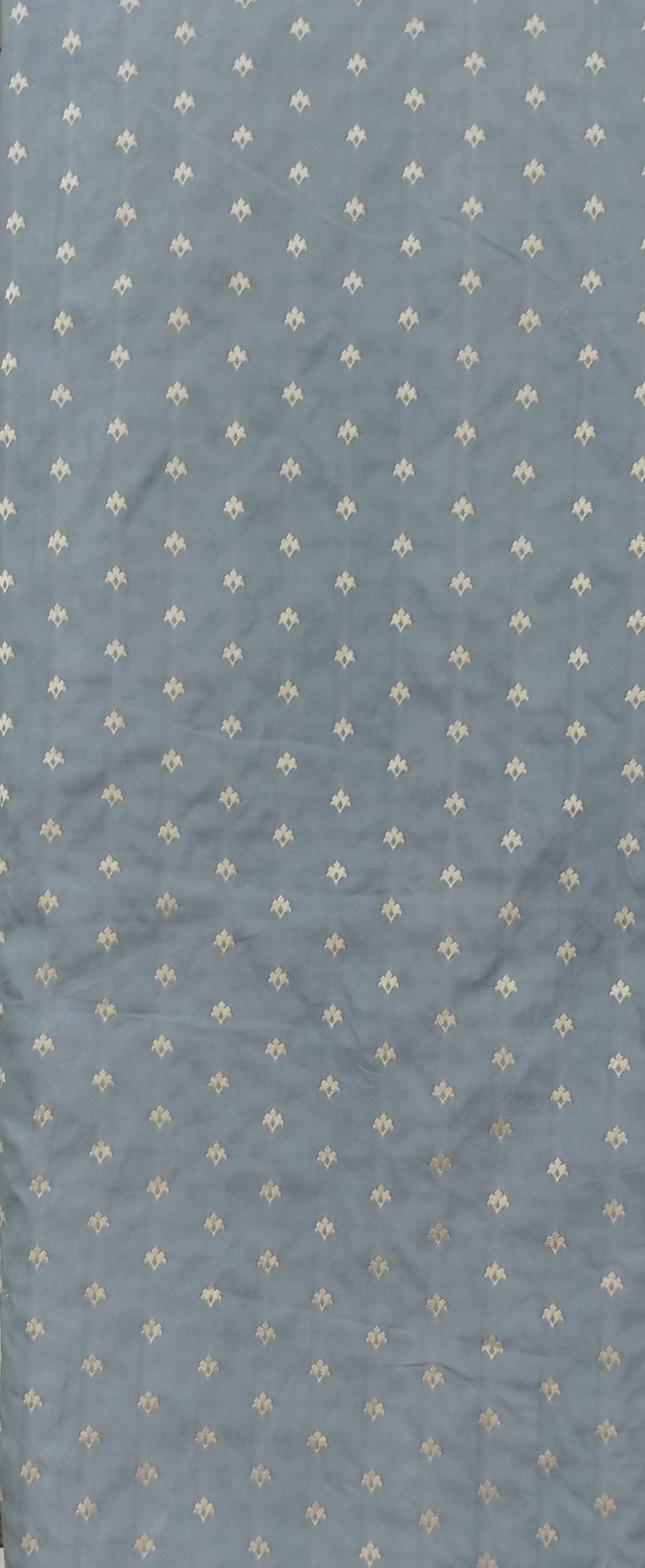 Silk Cotton woven butta fabric