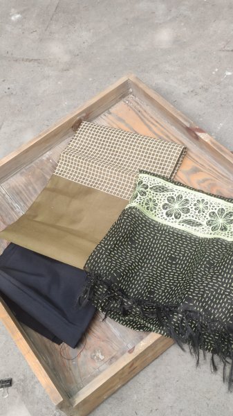 Silk cotton unstitched dress material