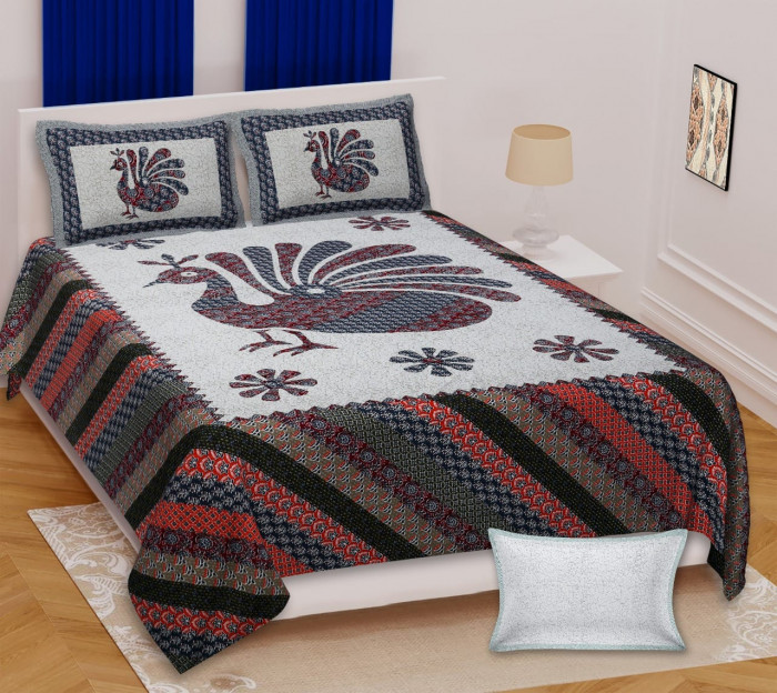 Jaipuri King size double bedsheet