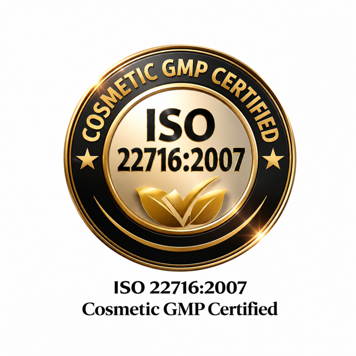 ISO cosmetic GMP 22716 certificate