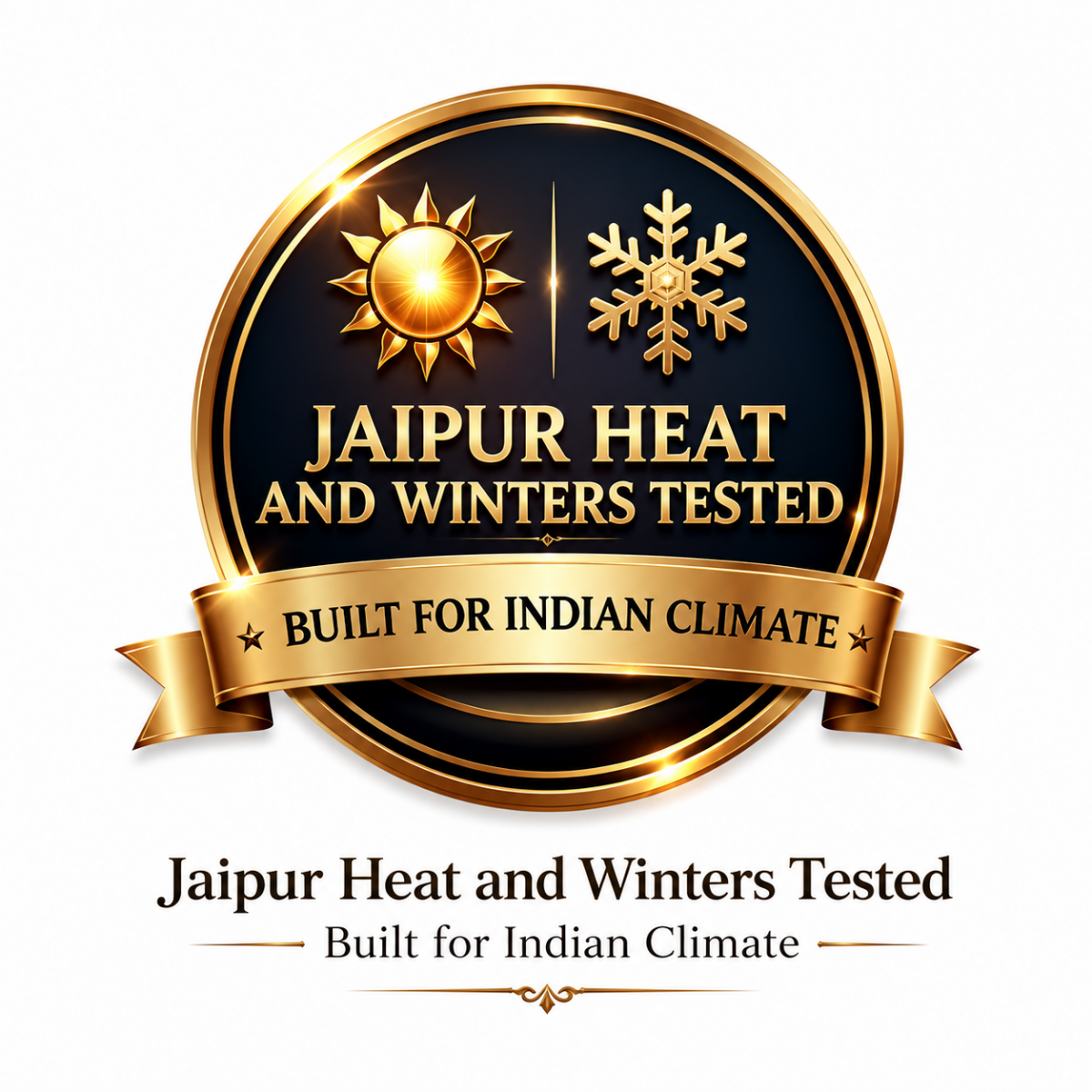 Jaipur Heat tested trust Badge