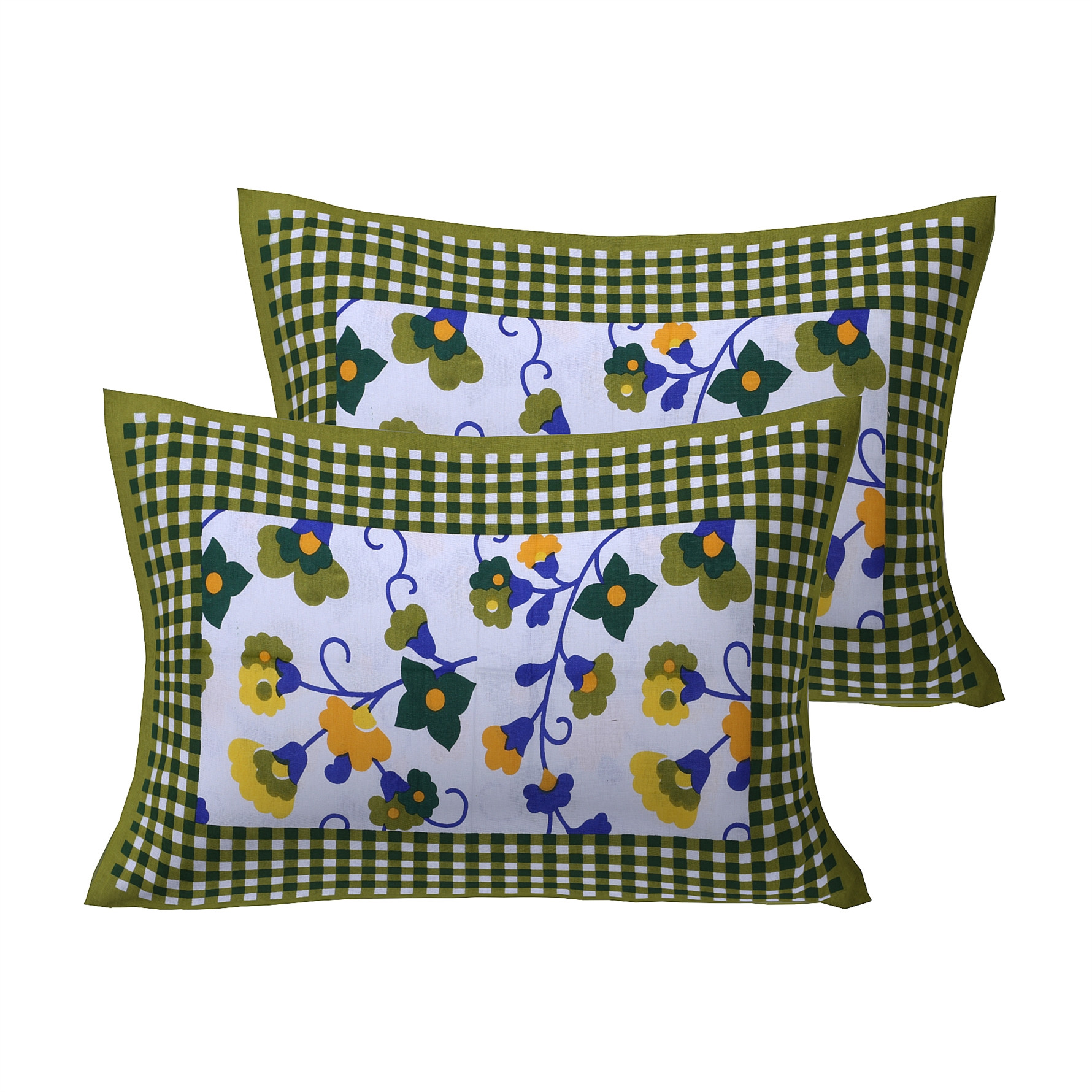 geen chekers pillow cover