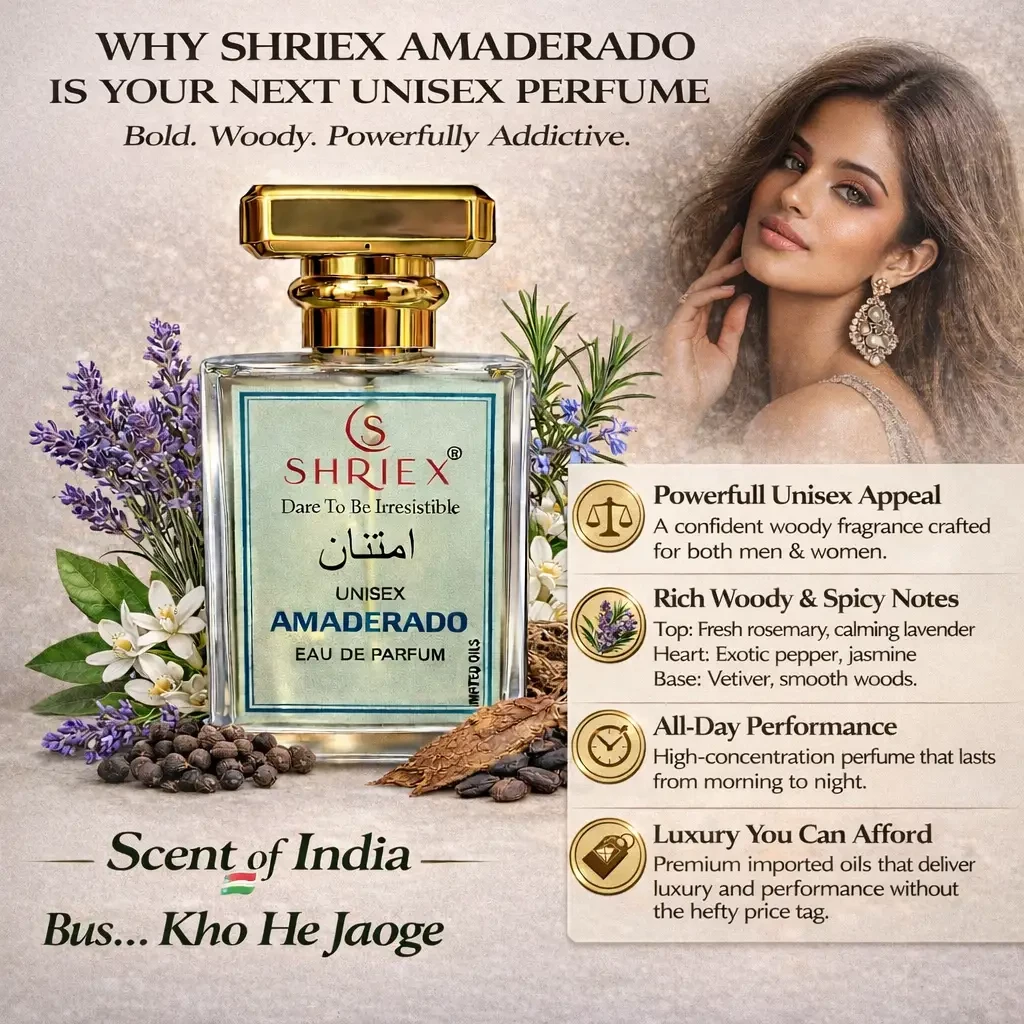 Amadrado Unisex Luxury Long-Lasting Perfume - 50 ml