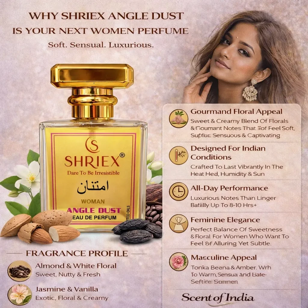 Angle Dust Women Luxury Long-Last Perfume - 50 ml notes