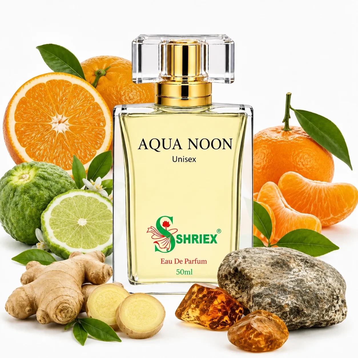 Aqua Noon by shriex unisex long lasting luxury perfume notes