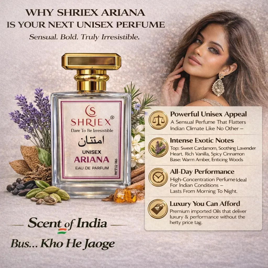 Ariana Unisex Luxury Long-Lasting Perfume 50 ml