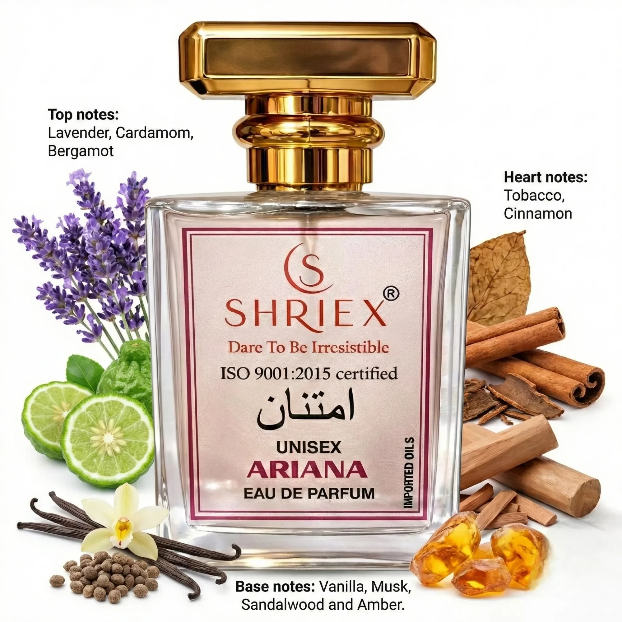 Ariana Unisex Luxury Long-Lasting Perfume 50 ml