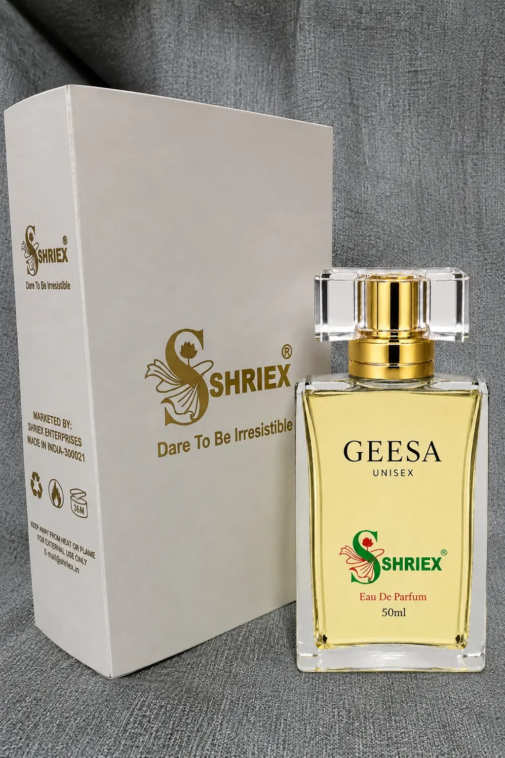 GEESA by shriex unisex long lasting luxury perfume notes