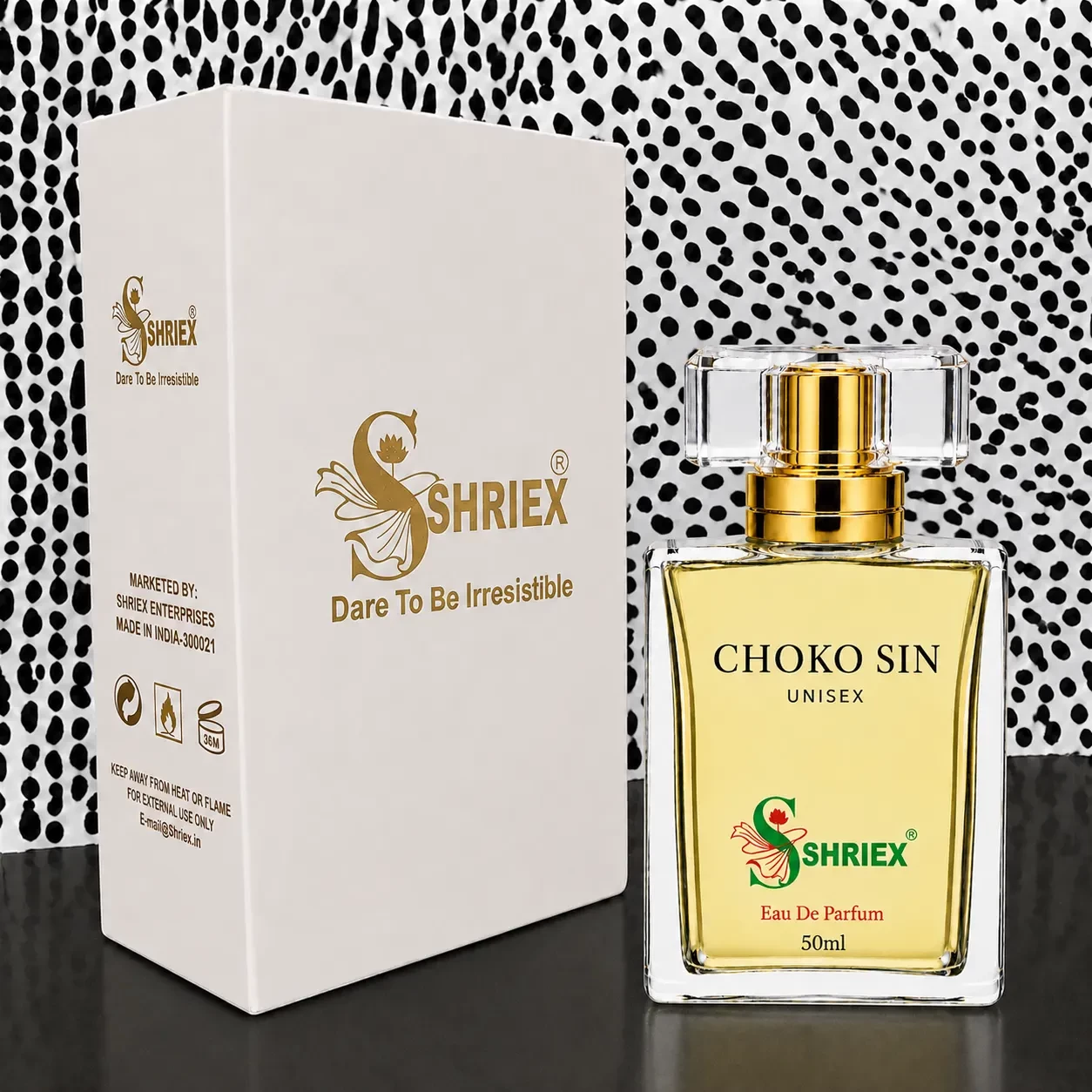 CHOKO SIN by shriex unisex long lasting luxury perfume notes