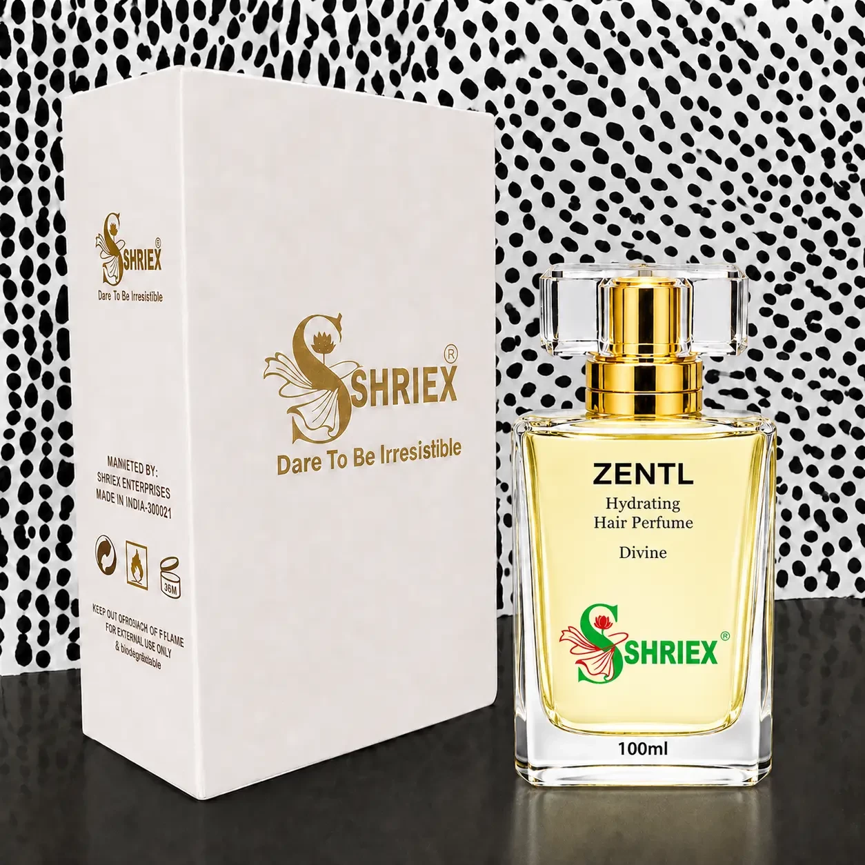Zentel Divine by shriex unisex long lasting luxury perfume notes