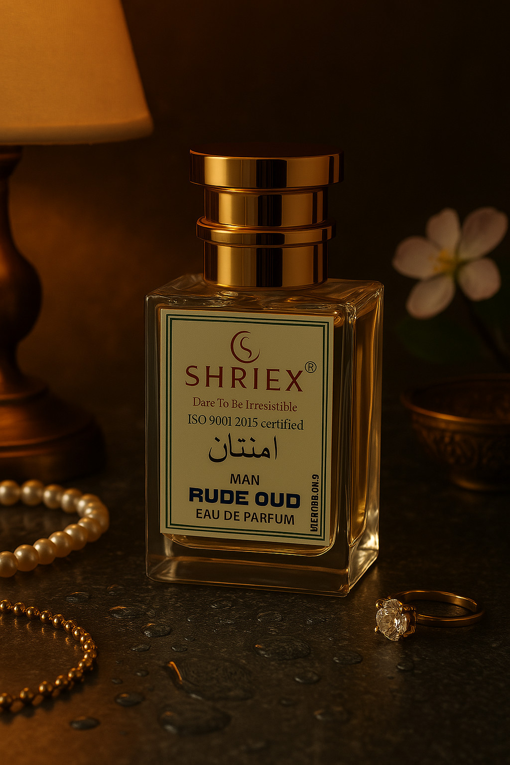 Rude Oud Mens Luxury Long-Lasting Perfume 50 ml