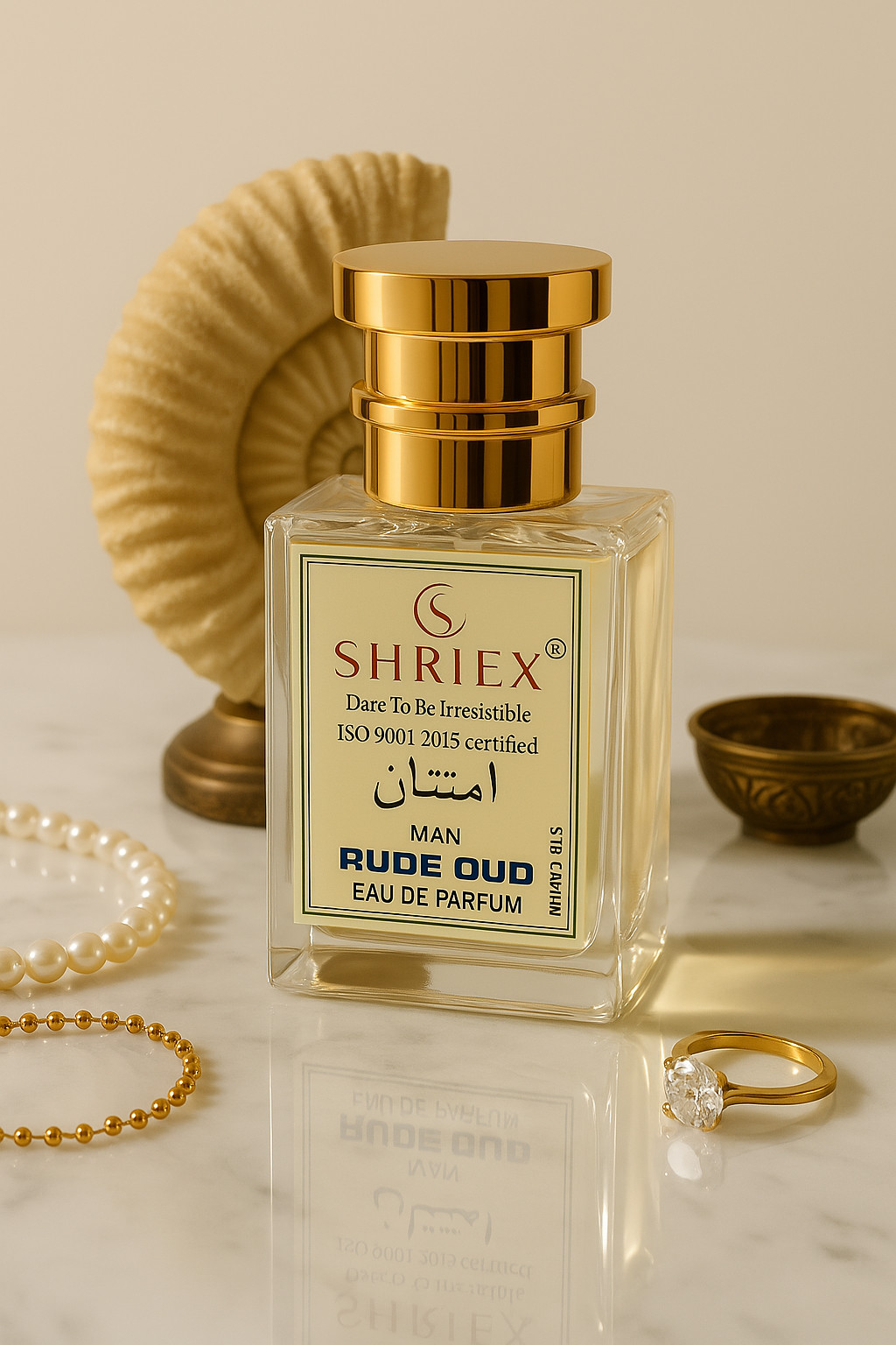 Rude Oud Mens Luxury Long-Lasting Perfume 50 ml