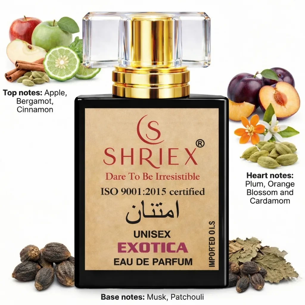 Exotica Unisex Luxury Long-Lasting Perfume 50 ml notes