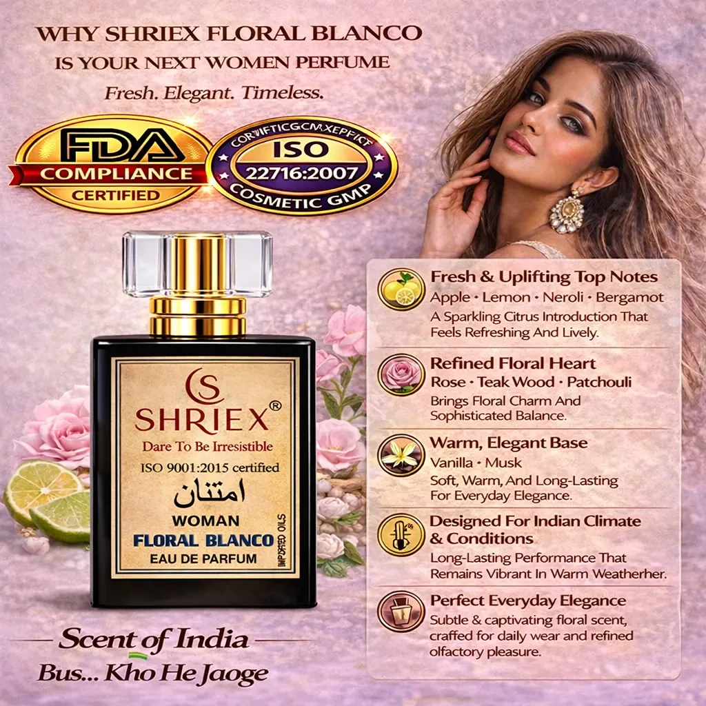 Floral Blanco Women Luxury Long-Lasting Perfume 50 ml