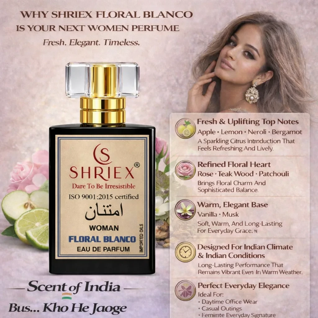 Floral Blanco Women Luxury Long-Lasting Perfume 50 ml