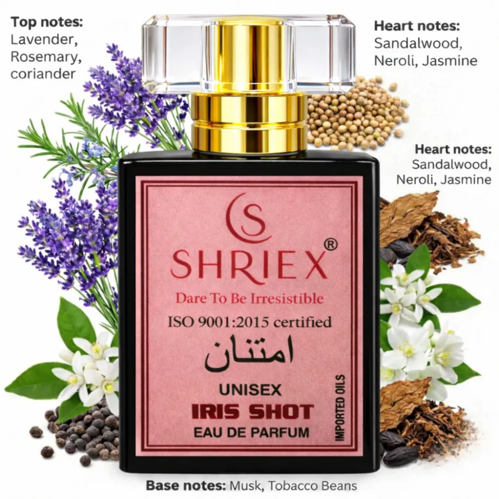 Image of Iris Shot Unisex Luxury Long-Lasting Perfume 50 ml