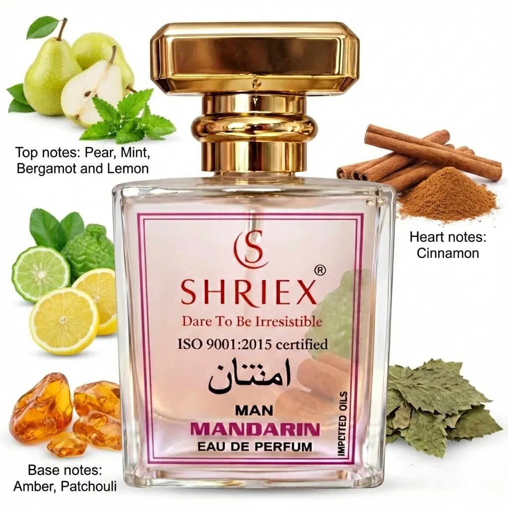 Mandarin Men Luxury Long-Lasting Perfume 50 ml