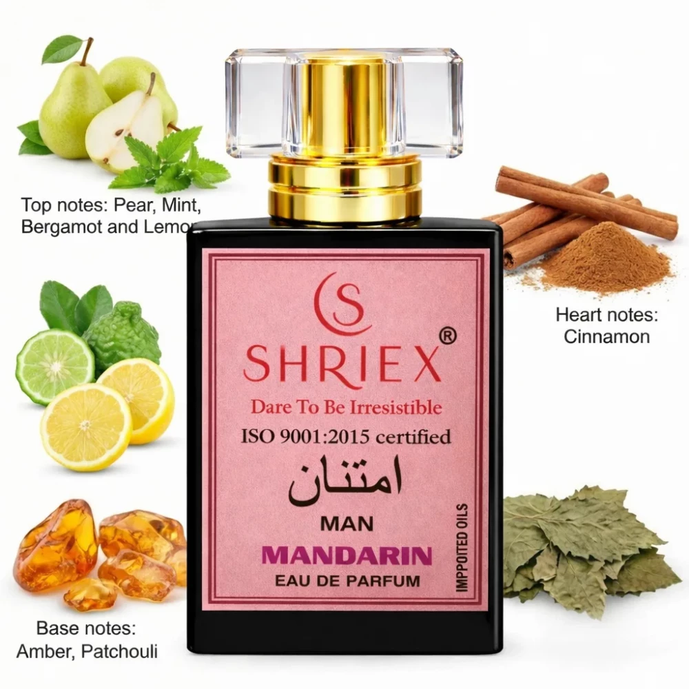 Image of Mandarin Men Luxury Long-Lasting Perfume 50 ml