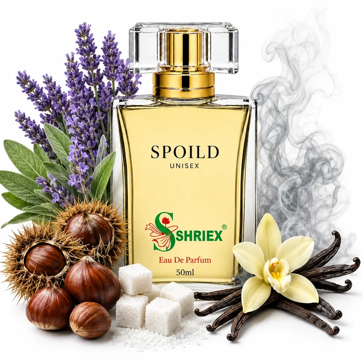 SPOILD by shriex unisex long lasting luxury perfume notes