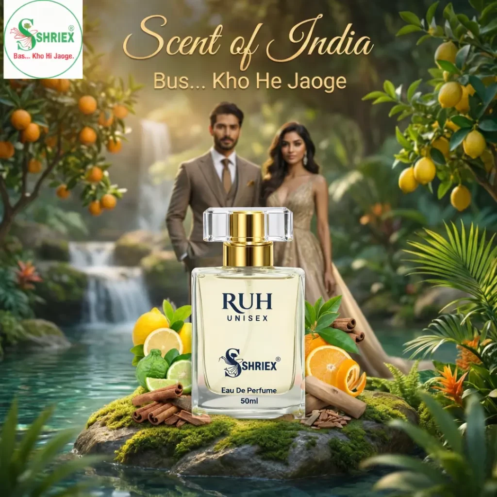 ruh by shriex unisex long lasting luxury perfume notes