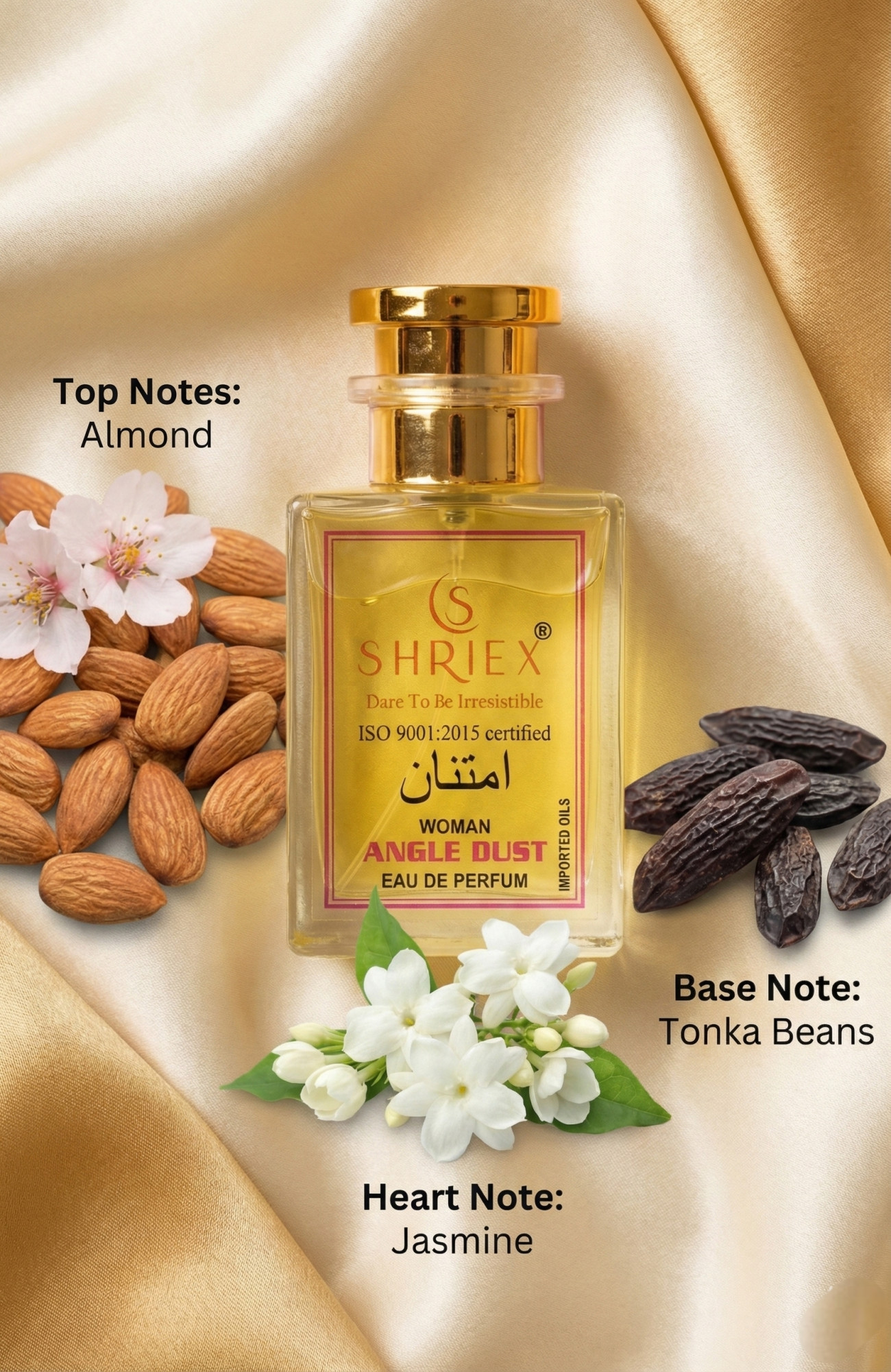 Angle Dust Women Luxury Long-Last Perfume - 50 ml notes