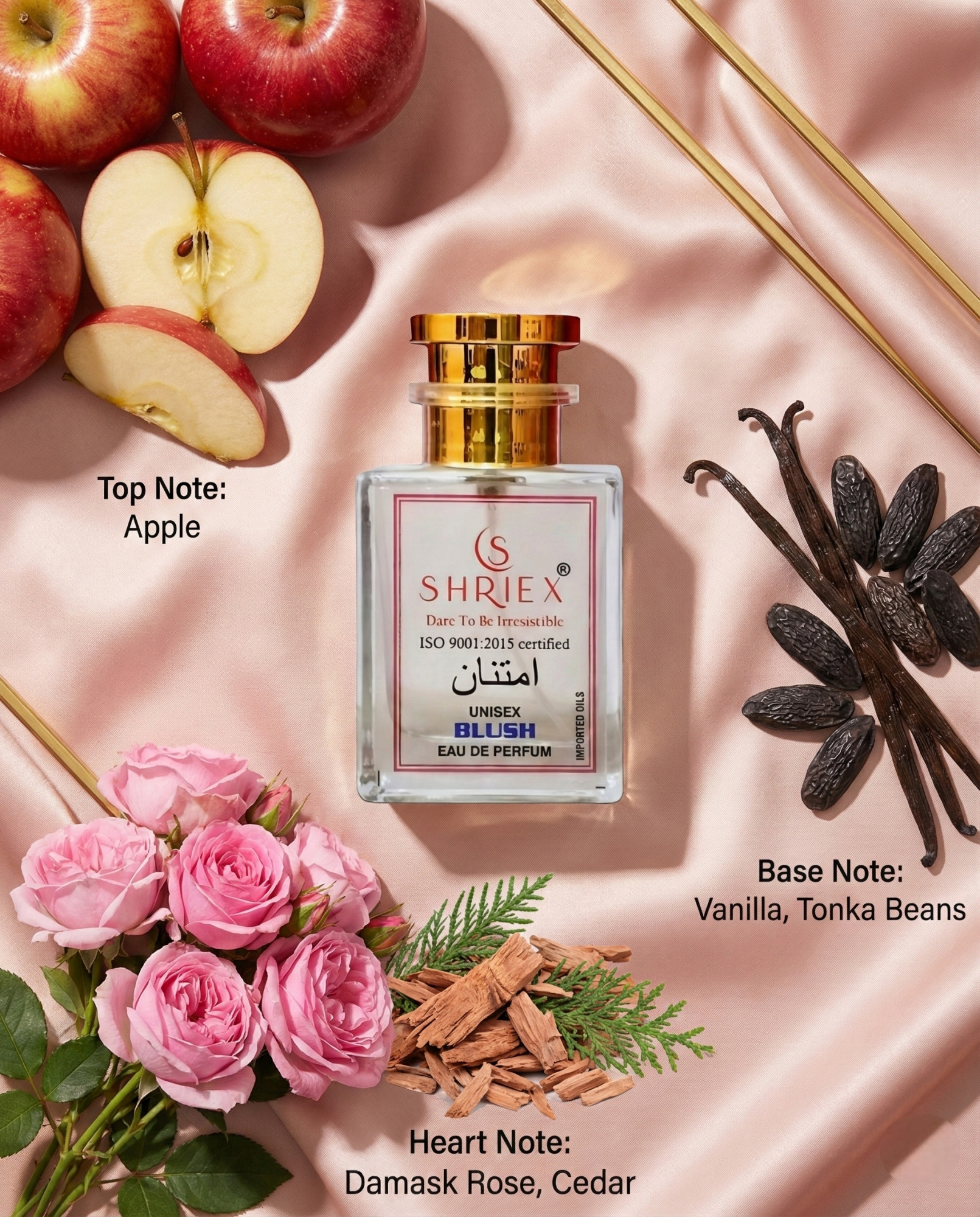 Blush Unisex Luxury Long-Lasting Perfume 50 ml