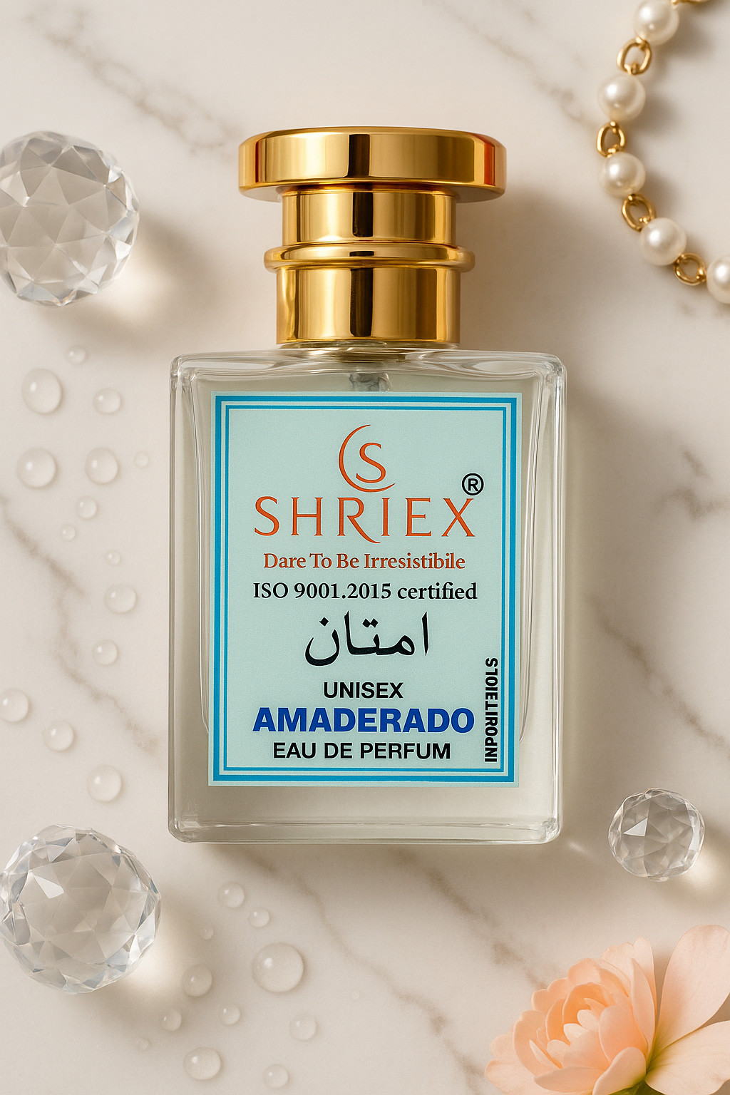 Amadrado Unisex Luxury Long-Lasting Perfume - 50 ml