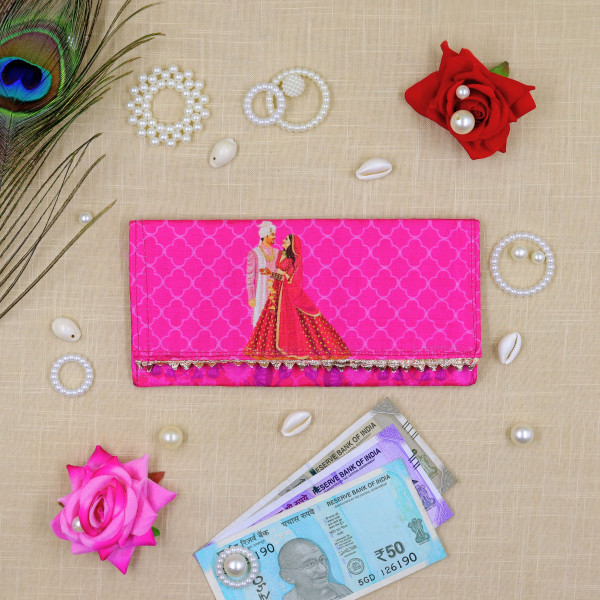 Premium Shagun Money Envelopes – Traditional Wedding Doli & Peacock Design