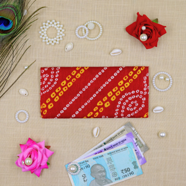 Traditional Rajasthani Bandhani & Leheriya Shagun Envelopes – Premium Gifting