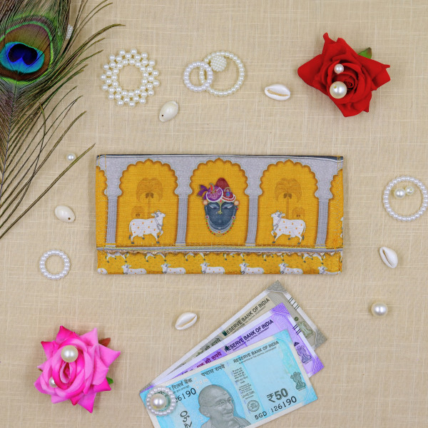 Shrinath Ji Printed Shagun Money Envelope