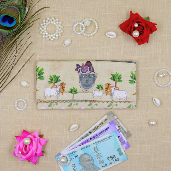 Shrinath ji Pichwai Printed Money Envelope Shagun Envelopes