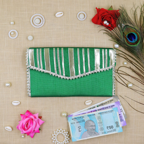 Luxury Gota Work Money Envelope – Vibrant Festive Gift Covers