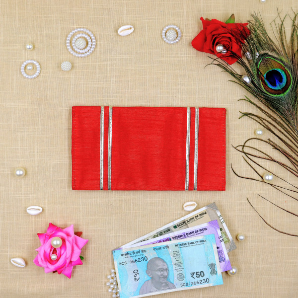 Handcrafted Gota Patti Money Envelopes | Elegant Shagun Lifafa