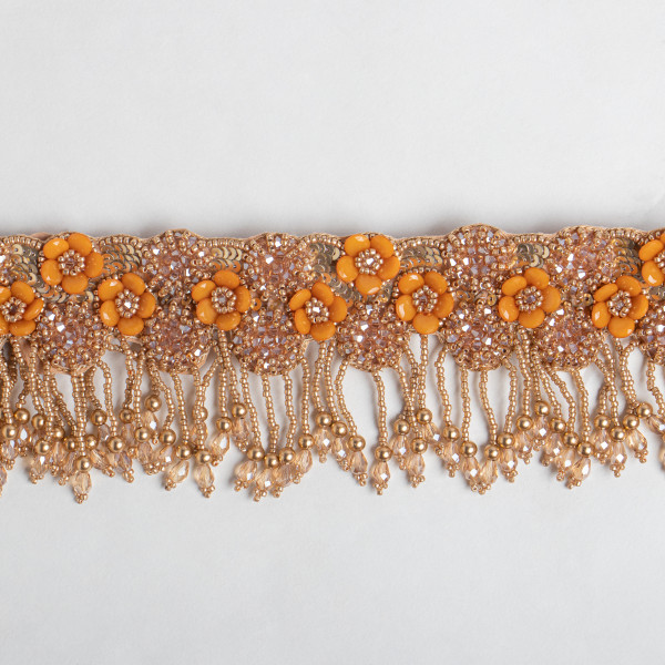 Rhinestone Sequin Beaded Waist Belt for Women | Stretchable Designer Party Wear Belt for Sarees, Lehengas & Dresses