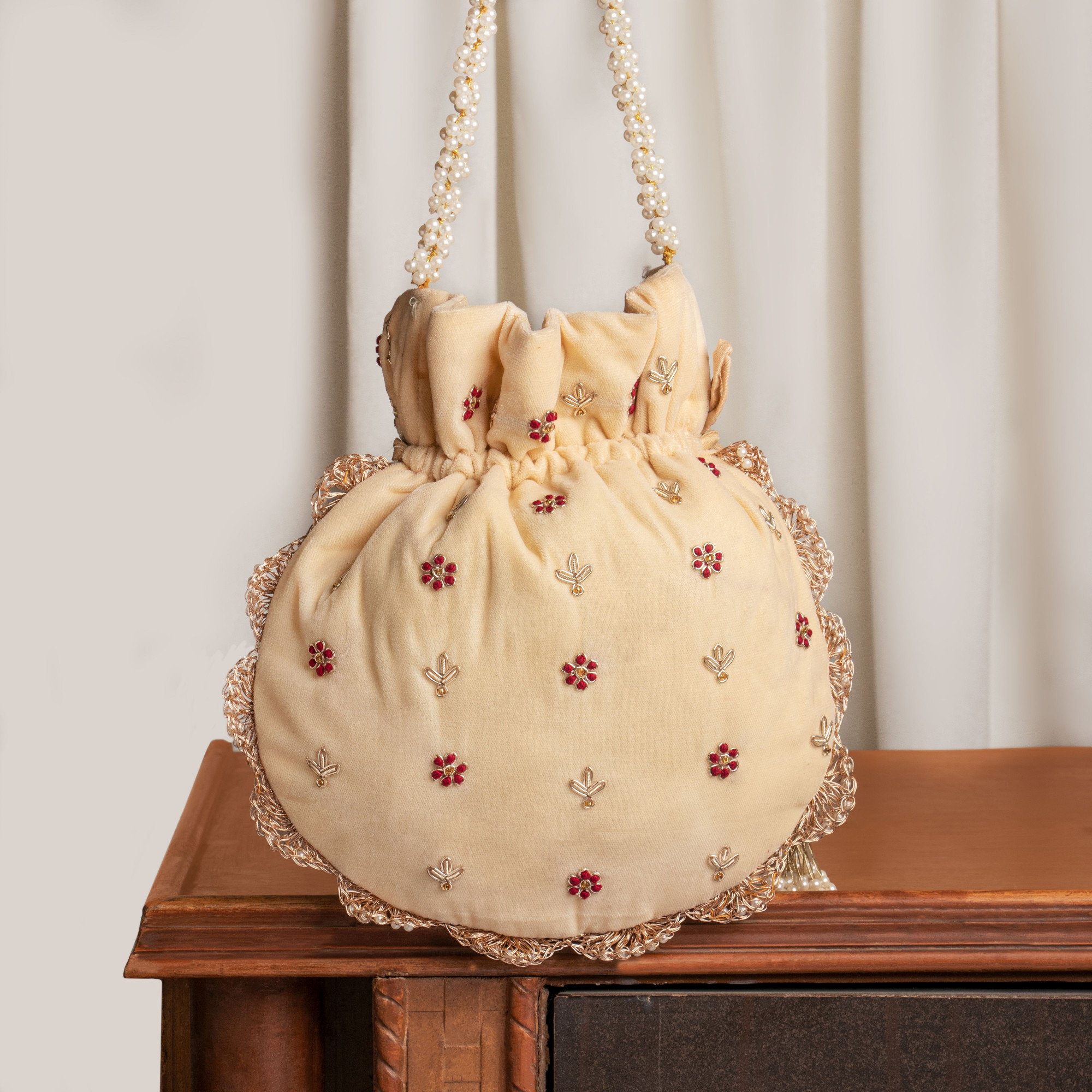 hhandwork potli bag - Main Image