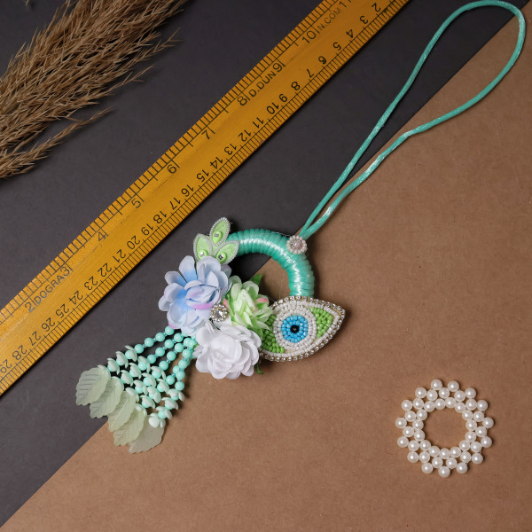 Matching Evil Eye Rakhi Set for Bhaiya Bhabhi | Protective Nazar Rakhi Pair