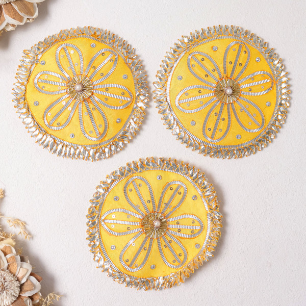 Pack Of 10pcs Traditional Gota Patti Applique Motif Patch for Dresses & DIY