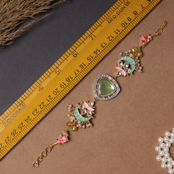 Luxury Designer Jewelled Rakhi for Brother (Bhai Rakhi)