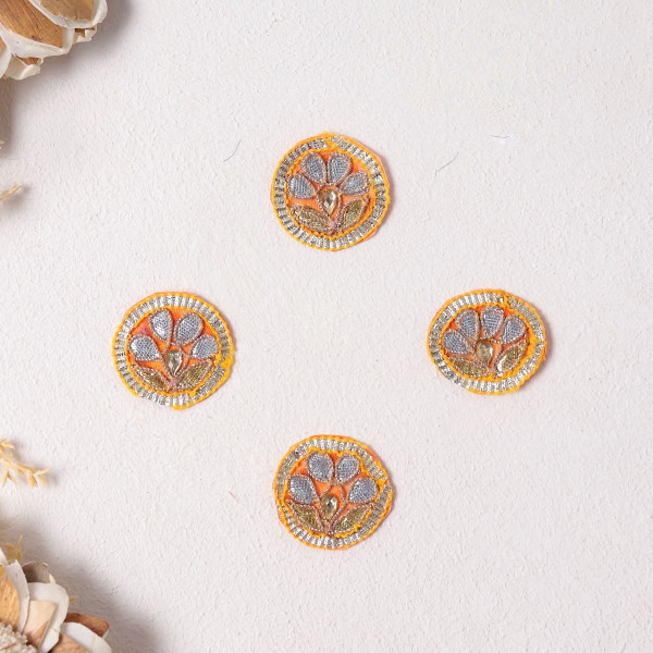 Pack Of 25Pcs Luxury Gota Patti Embroidered Patch | Indian Dress Embellishment