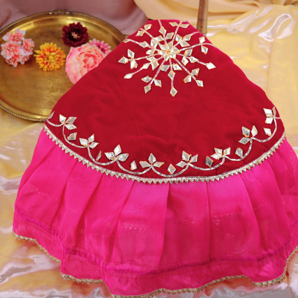 Designer Festive Gota Patti Embellished Shagun Cover for Godh Bharai