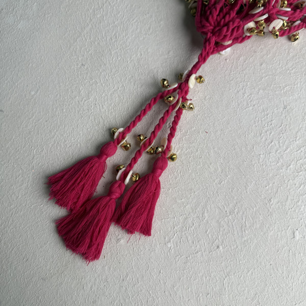 Festive Decorative Cotton Tassels – 19 Colours | Pack of 12