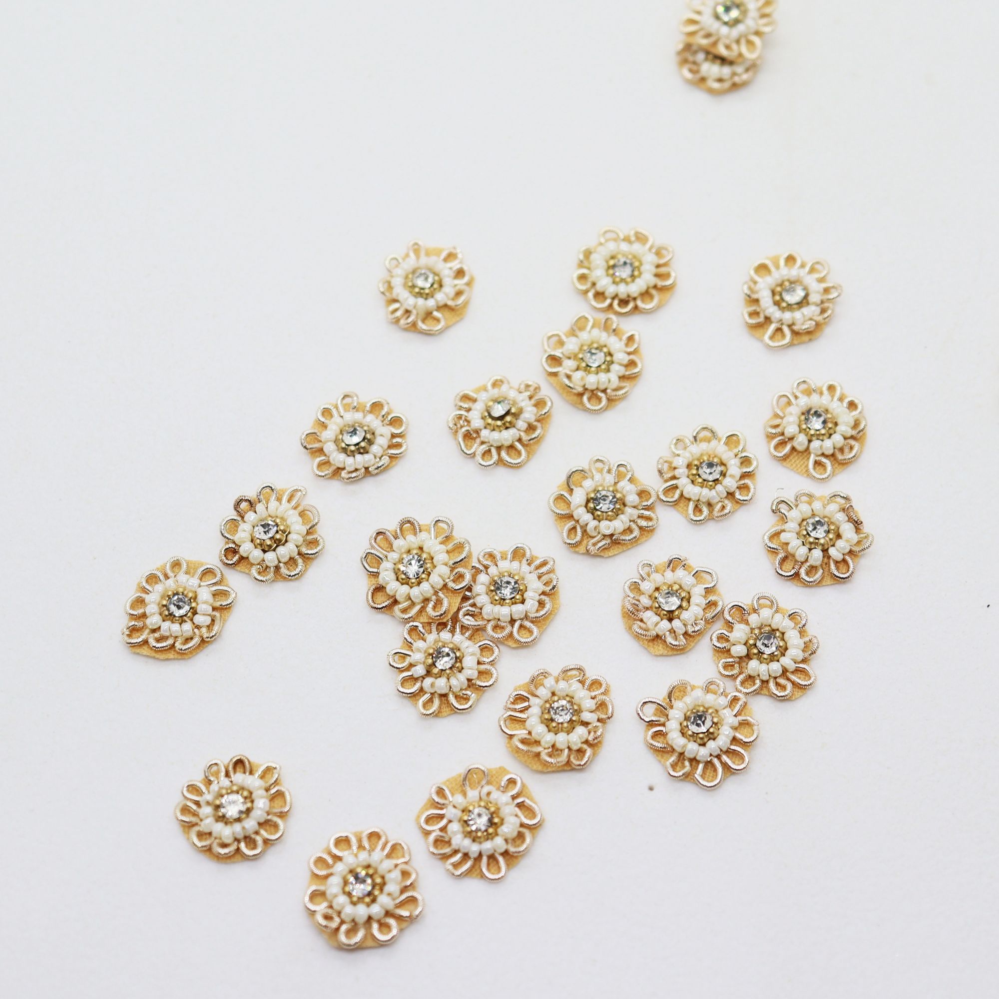 golden patch for dress Embroidered Sequin Applique Patch-bridalwedding Evening Dress Costume Trimming Accessory-back Chest-Golden Patch Applique