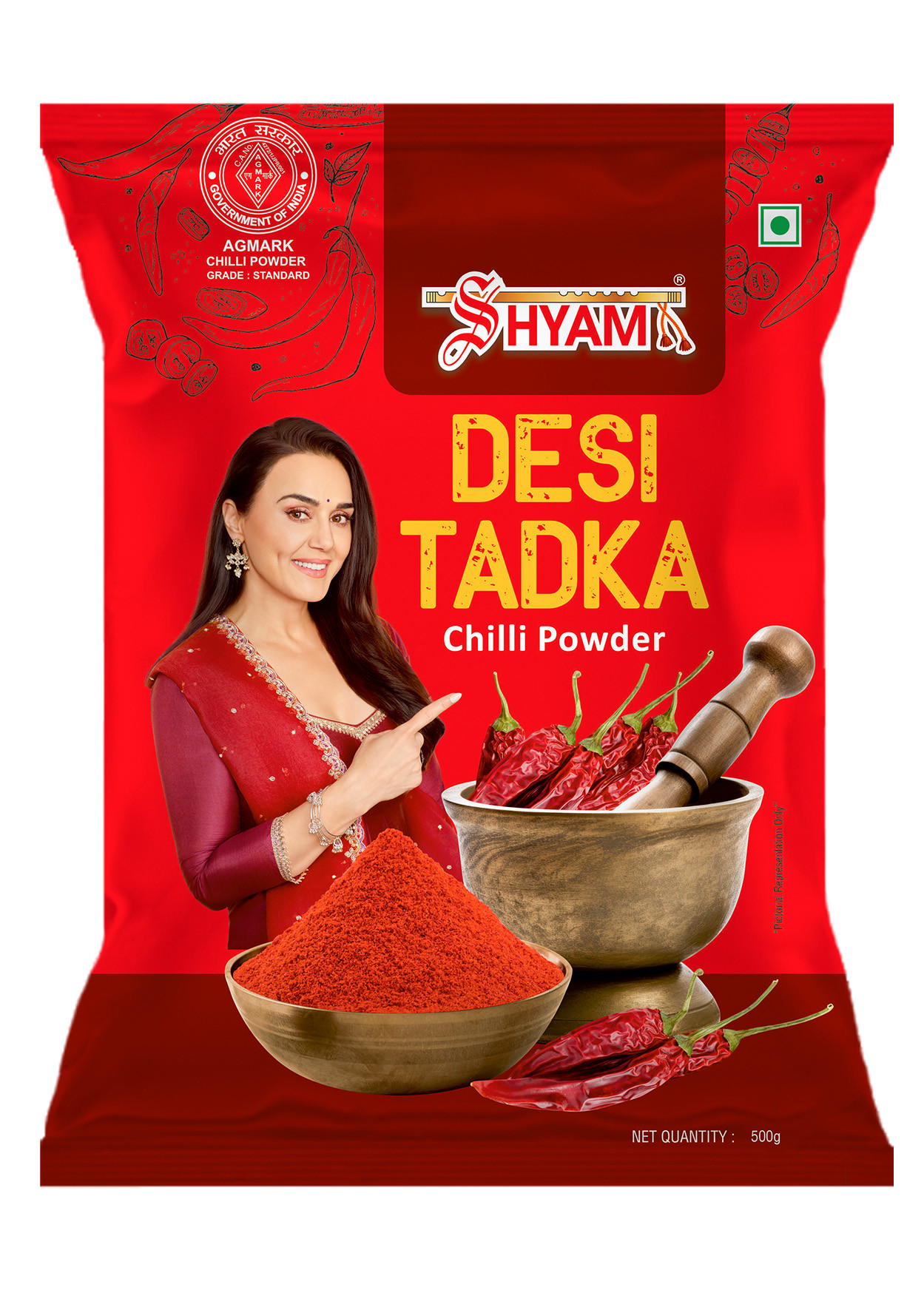 SHYAM DESI TADKA CHILLI POWDER