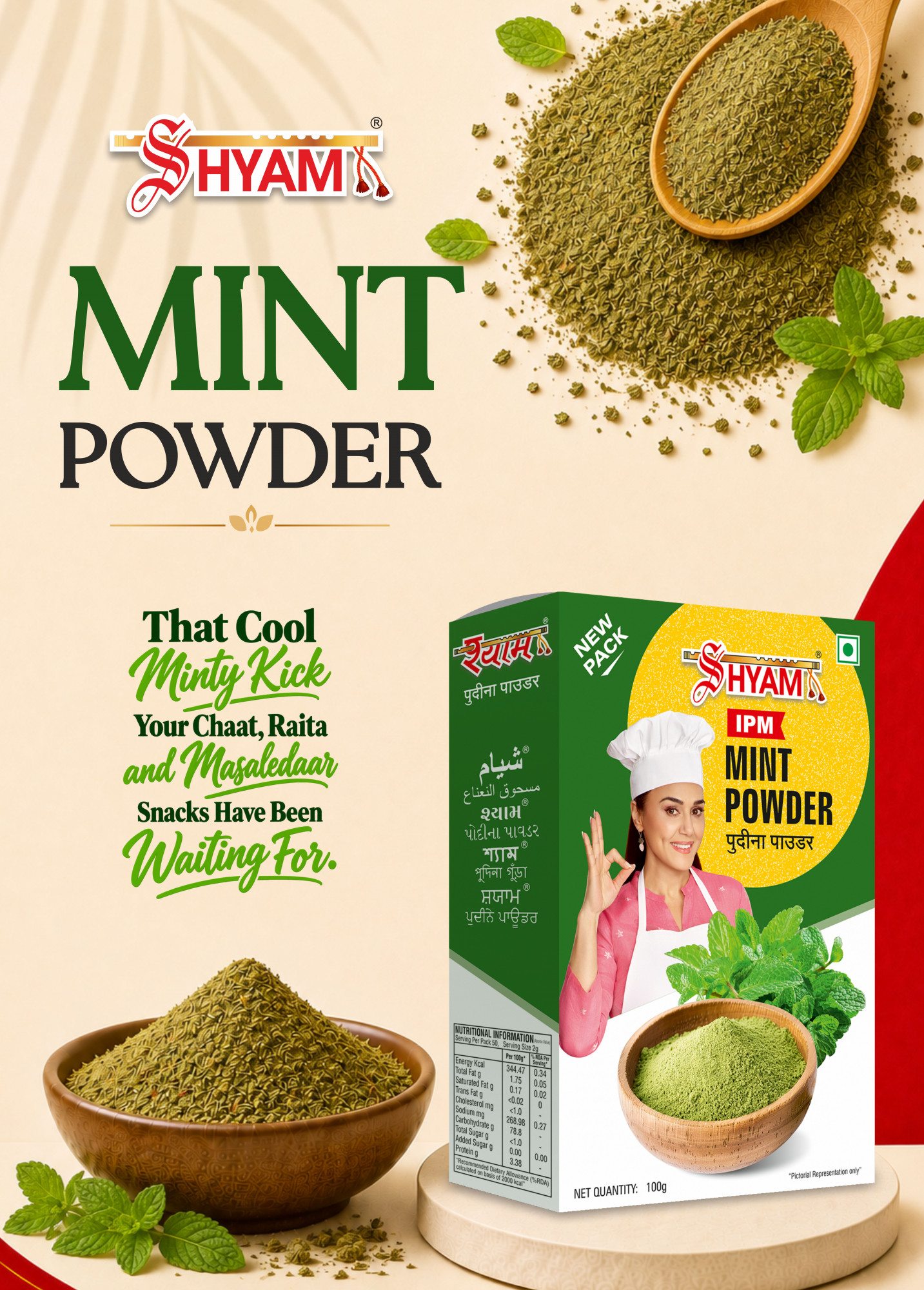Shyam IPM Mint Powder