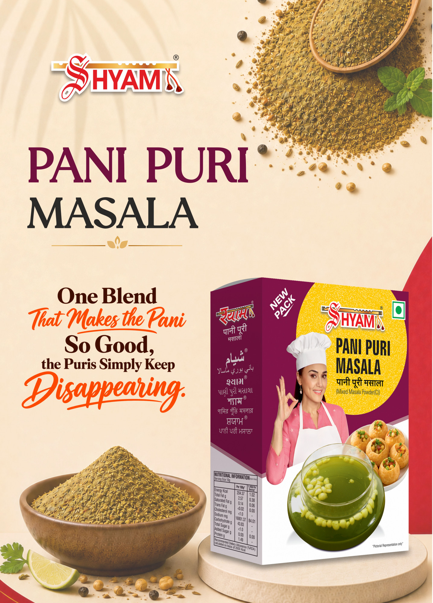 Shyam Pani Puri Masala
