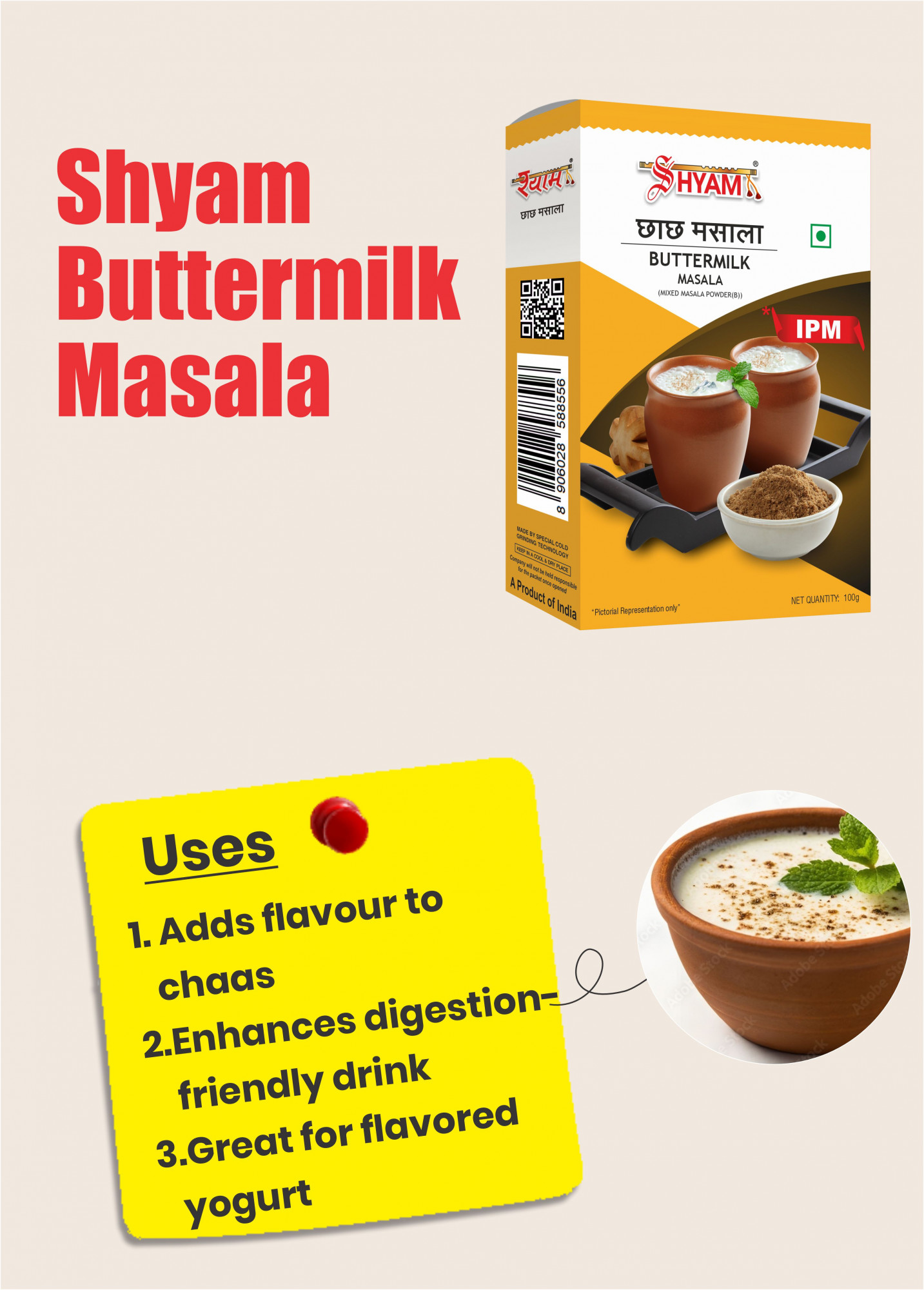 Shyam IPM Buttermilk Masala