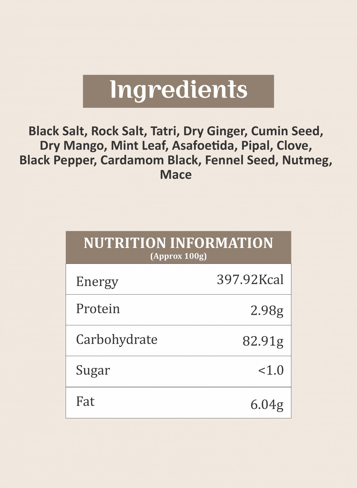 Shyam Jaljeera Powder