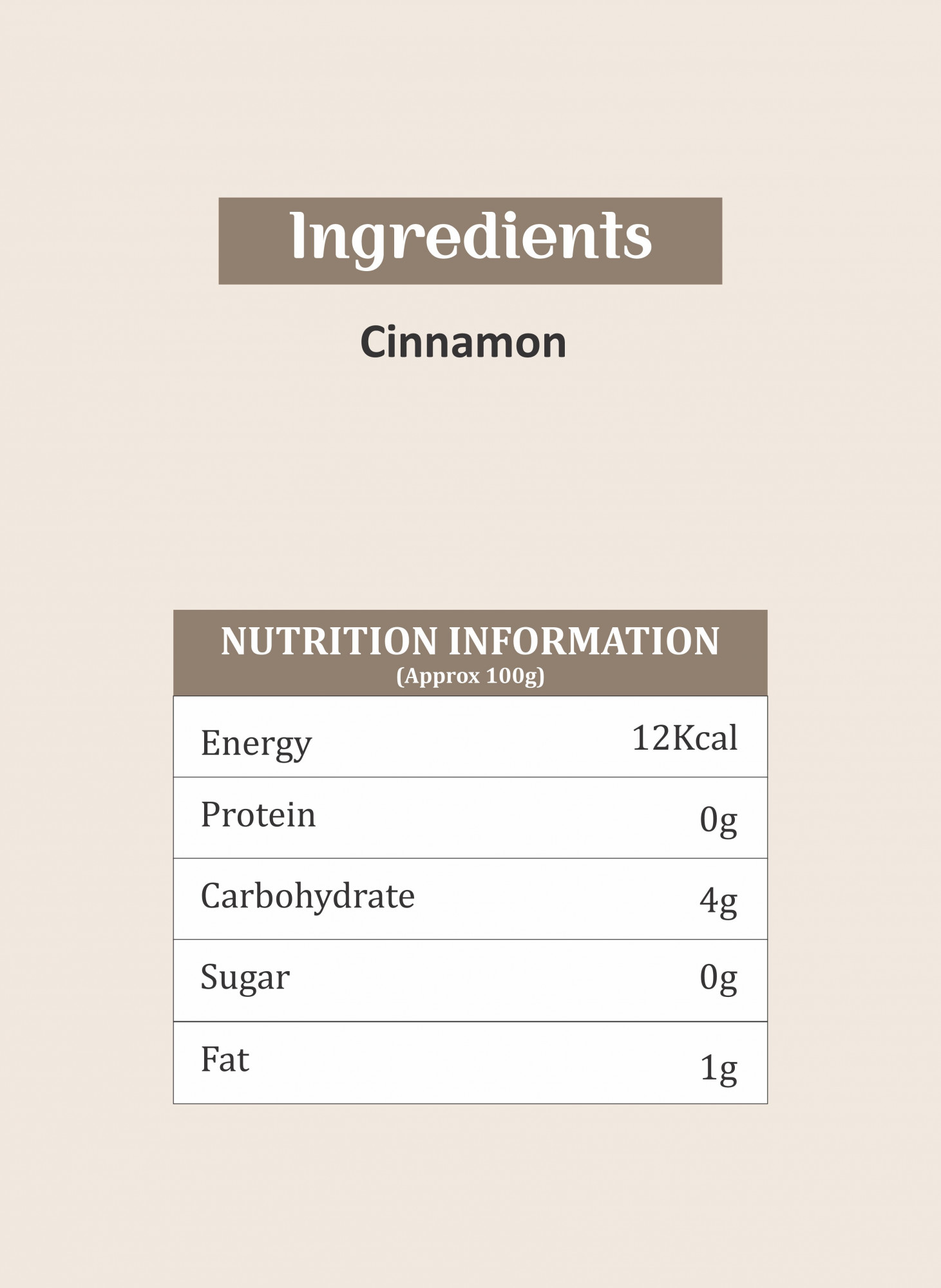 Shyam Cinnamon Powder